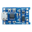 Nabíječka Li-Ion článku 1A s ochranou, modul s IO TP4056 (micro USB)