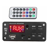 FM rádio, přehrávač MP3 s bluetooth 5.0, dálkové ovládání,napáj. 5-14V
