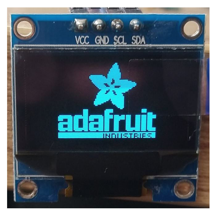 Displej OLED 0,96", 128x64 znaků, IIC/I2C, 4piny, modrý