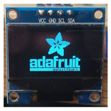 Displej OLED 0,96", 128x64 znaků, IIC/I2C, 4piny, modrý