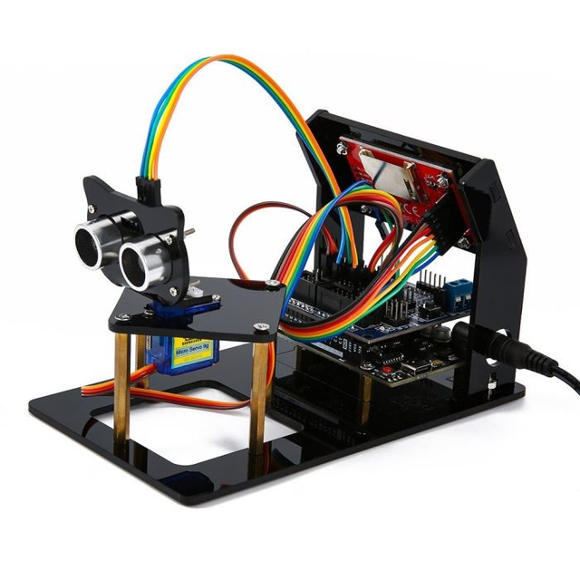 Stavebnice Arduino Ultrazvukový radar