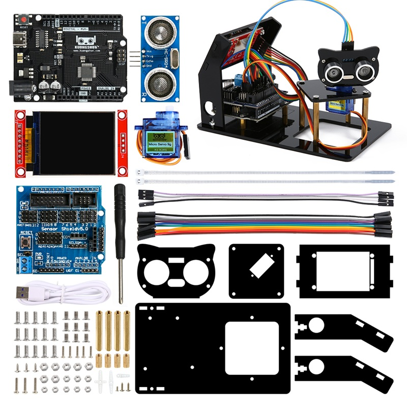 Stavebnice Arduino Ultrazvukový radar