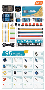 Arduino ESP32 Basic starter kit, WiFi Výuková sada