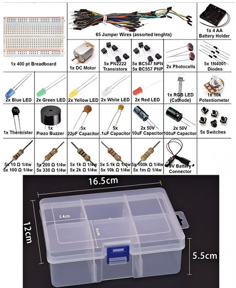 Elektronické součástky sada 04