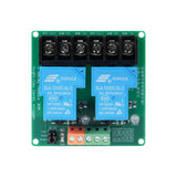 Modul dvoukanálového relé 12V 30A s optoelektronickou izolací, volitelná úroveň spínání
