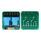 Modul dvoukanálového relé 12V 30A s optoelektronickou izolací, volitelná úroveň spínání