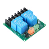 Modul dvoukanálového relé 12V 30A s optoelektronickou izolací, volitelná úroveň spínání