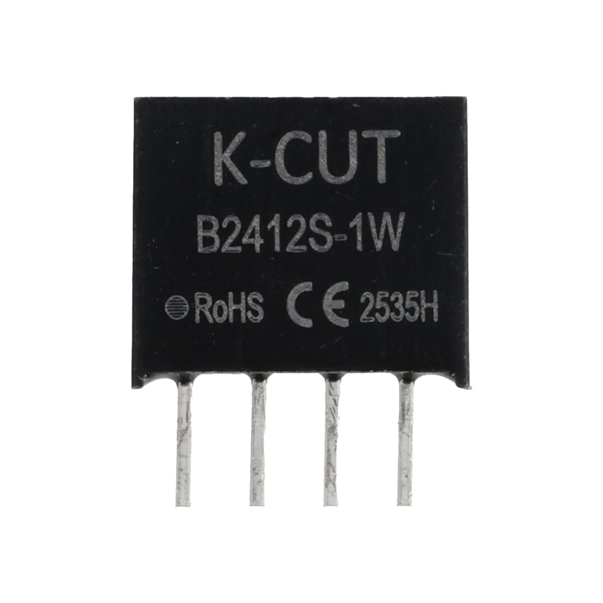 Napájecí modul, step-down Izolovaný DC-DC měnič K-CUT B2412S-1W