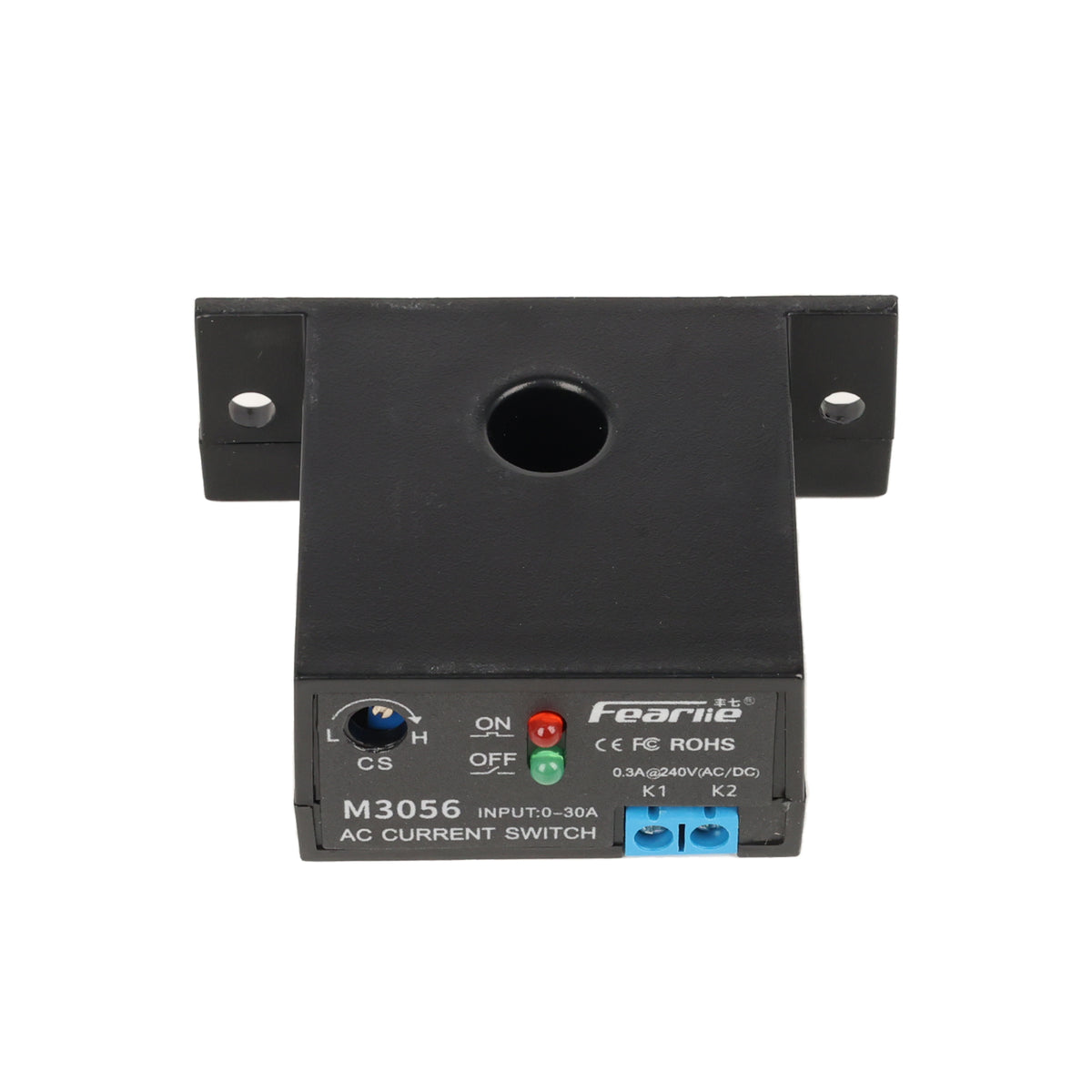 Modul Proudové relé M3056 AC (Rozpínací kontakt NC, nastavitelné 0,2–30 A)