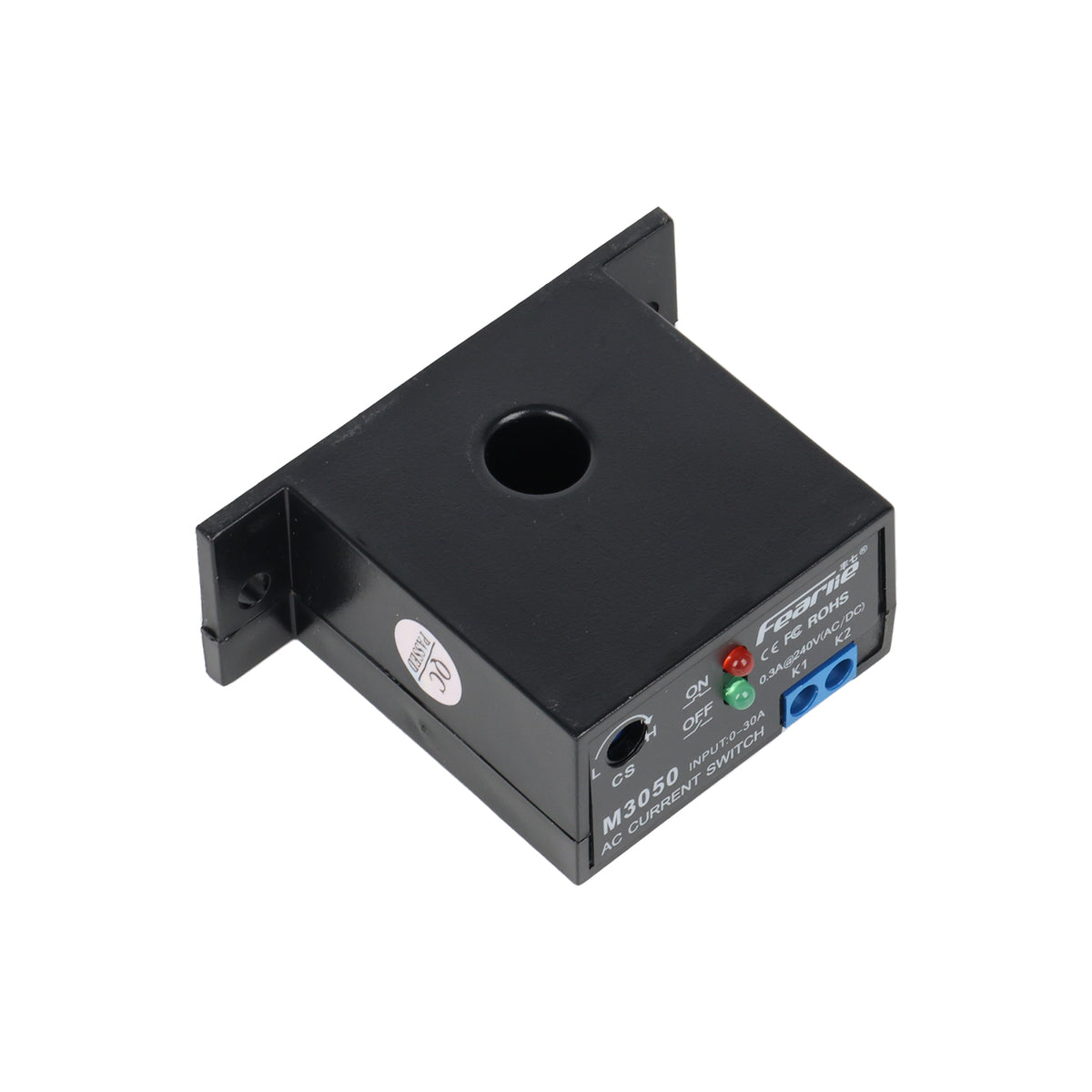 Modul Proudové relé M3050 AC (Spínací kontakt NC, nastavitelné 0,2–30 A)