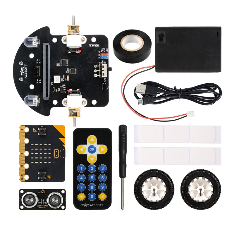 Stavebnice ACEBOTT TinkerBott microbit car