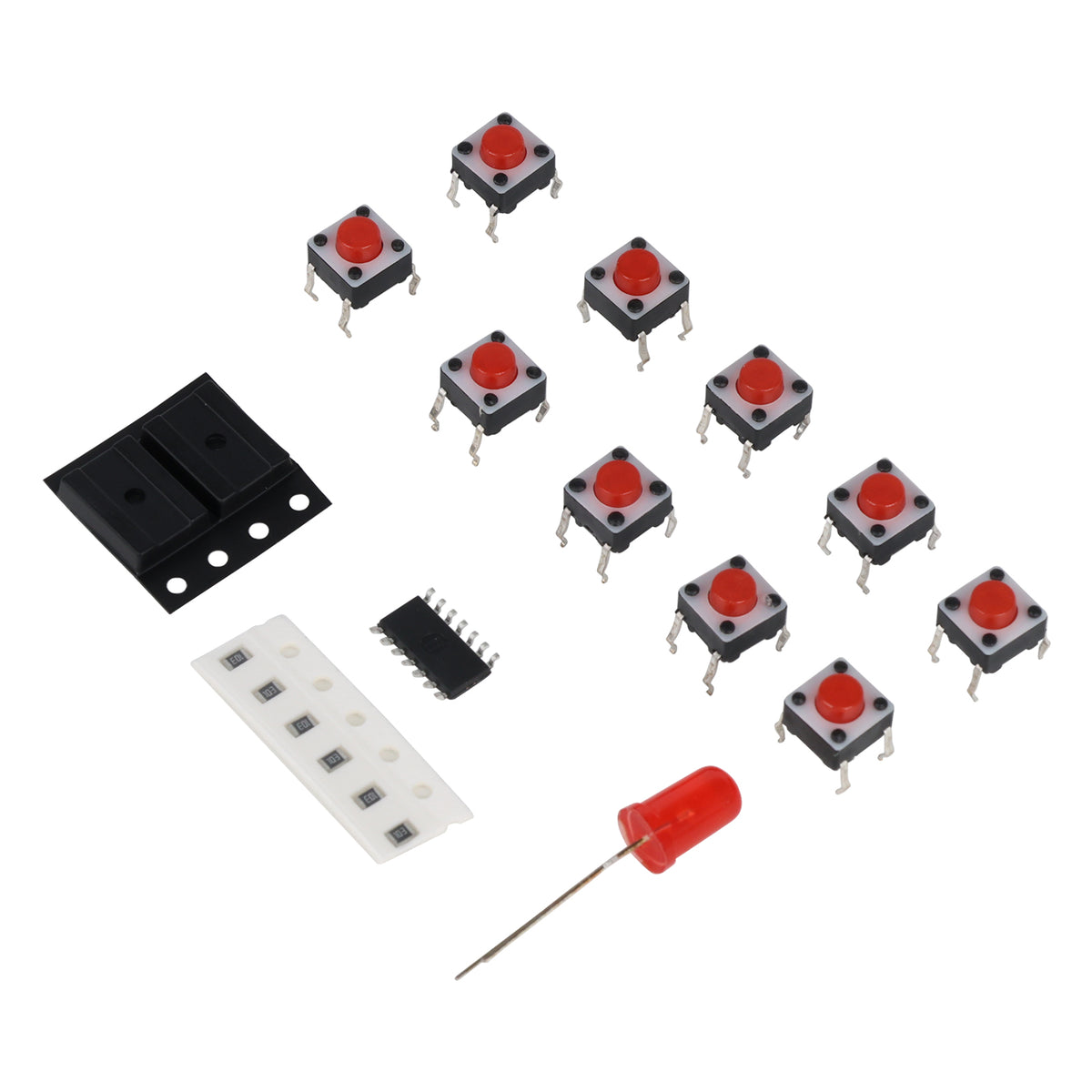 Stavebnice multifunkční kódový zámek s obvody CD4011 a CD4013