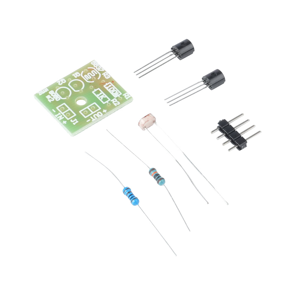 Stavebnice světelný senzorový spínač – soumrakový spínač s fotorezistorem