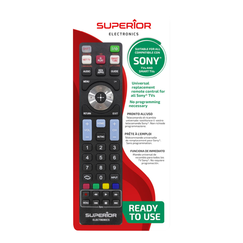 Dálkový ovladač SUPERIOR SUPTRB009 pro SONY TV