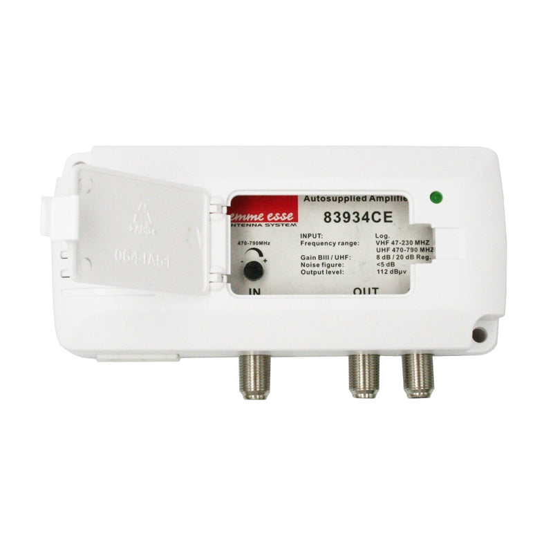 Anténní zesilovač Emme Esse 83934CE LTE Free, VHF+UHF, malý domovní i do interiéru