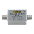 Anténní zesilovač TEROZ 600X, nízkošumový, UHF, G17dB, F0,7dB, U>120dBµV, F-F