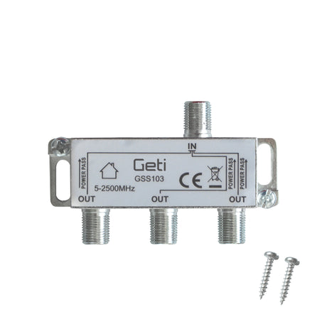 Anténní rozbočovač GETI GSS103 3 výstupy