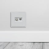 Zásuvka počítačová DPM MOXY MOX1033W