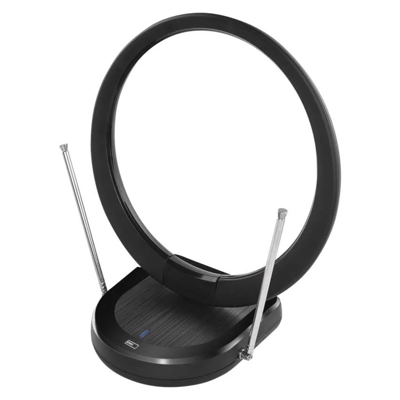 Anténa pokojová EMOS CITY RING–C500, DVB-T2, DAB, filtr LTE/4G/5G