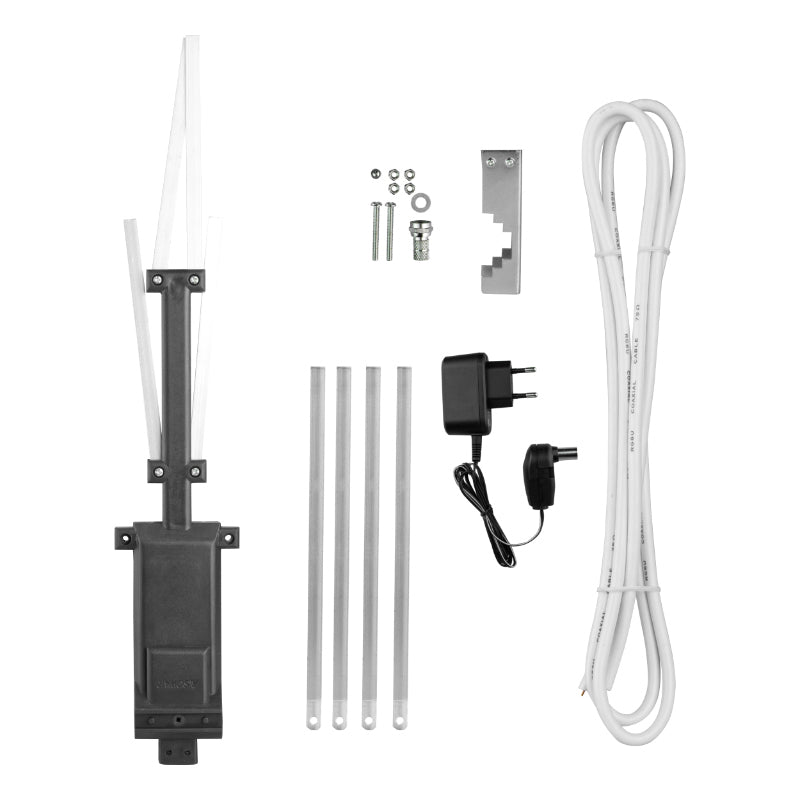 Anténa venkovní SOWAR DVB-T / DVB-T2, VHF/UHF, 5-24 dB