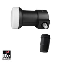 Satelitní konvertor GT-SAT Single LNB s filtrem 4G LTE