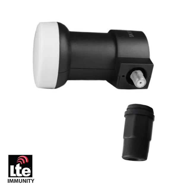 Satelitní konvertor GT-SAT Single LNB s filtrem 4G LTE