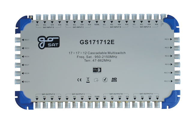 Satelitní multipřepínač GoSAT GS171712E