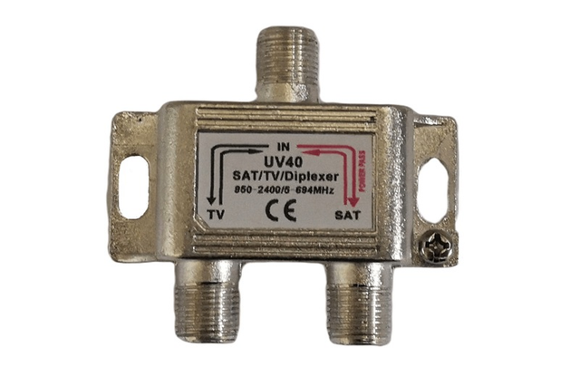 Satelitní slučovač 80267G Emme Esse, 1xSAT IF+1xTV terr., vnitřní