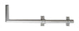 Anténní držák 150cm na balkon-na zeď, trubka 42/2mm, výška 16cm  žár.