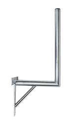 Anténní držák 35cm na zeď se vzpěrou, trubka 42/2mm, výška 146cm žár.