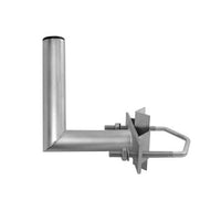 Anténní držák 15cm na stožár s vinklem, rozteč třmenu 100mm, trubka 35mm, výška 17cm