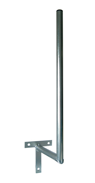 Anténní držák síta 35cm na zeď s křížem, trubka 28/2mm, výška 60cm