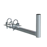Anténní držák 45 na balkon s třmenem průměr 38mm výška 20cm BLOW 76-907