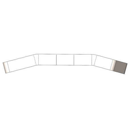 Matice obdélniková 12x56,7x5 úhlová