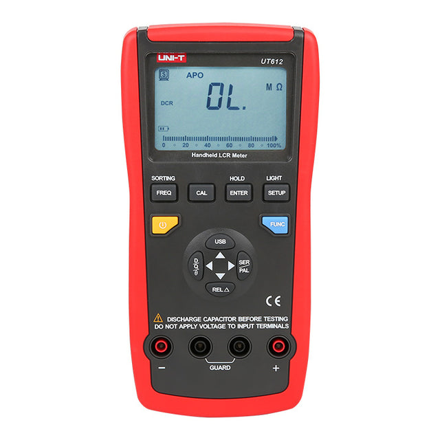 Multimetr UNI-T  UT612 (RLC) USB, automat - rozbaleno - mírně poškozený obal