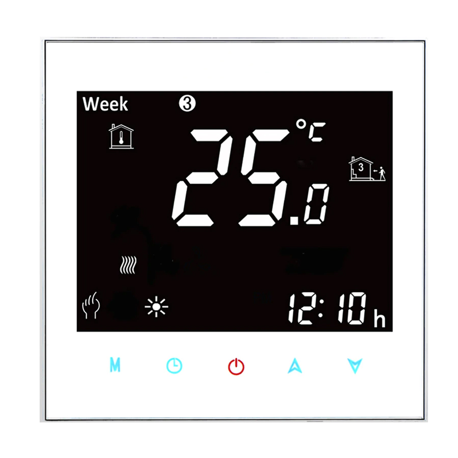 Smart termostat MOES Temperature Controller WHT 2000 GC WiFi Tuya - zánovní - bez originálního obalu