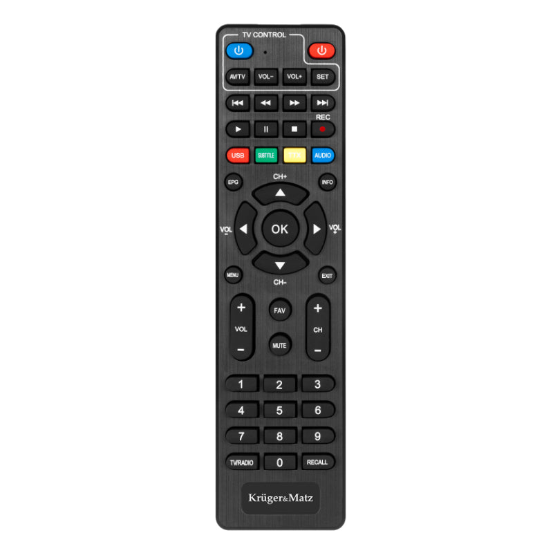 Ovladač dálkový pro set-top box KRUGER & MATZ KM0550 - rozbaleno