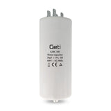 Kondenzátor rozběhový motorový  35uF 450V GETI GMC 35F - rozbaleno - poškozený obal