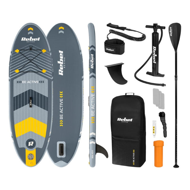 Paddleboard REBEL RBA-4511 Grey - rozbaleno