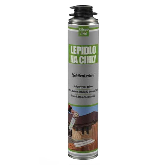 Lepidlo na cihly DEN BRAVEN SILVER LINE C750ml - rozbaleno, rozbité krycí víčko