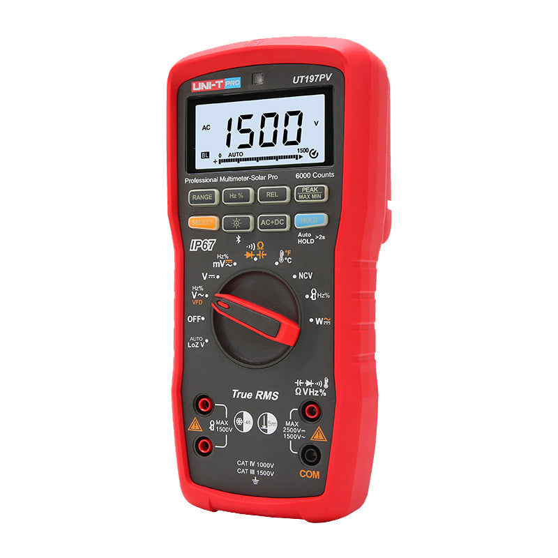 Multimetr UNI-T  UT197PV - Solar PRO - rozbaleno