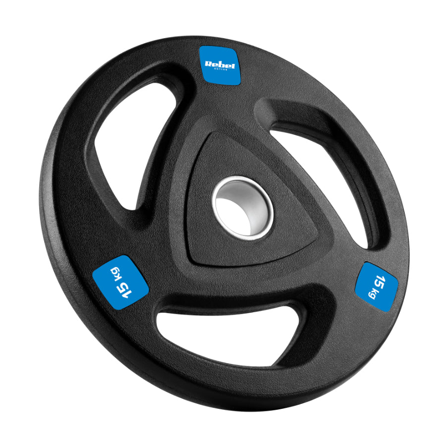 Sada litinových závaží REBEL RBA-2111 2x15kg - přebaleno